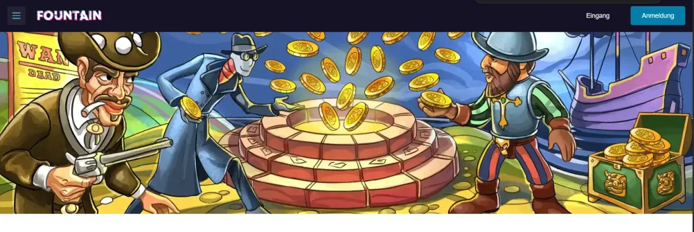 Fontan Casino Willkommensbonus 700% und 500 Freispiele